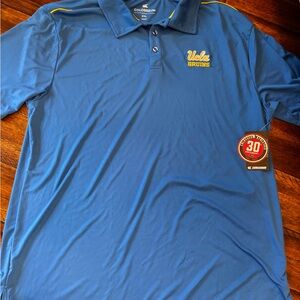 Colosseum Blue Polo Shirt with‎ UCLA Logo Mens XXL
